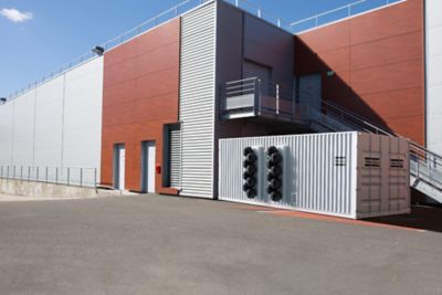AIRCUBE containerized compressor rooms