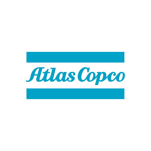 Logotyp för Atlas Copco