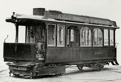 Stockholm city tram produced by AB Atlas