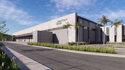 Imagens 3D do projeto da Atlas Copco Group House (Agosto/2026)