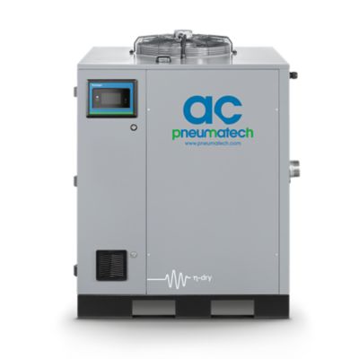 AC 765-2120 VSD refrigeration dryer front view transparent