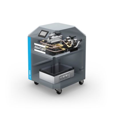 LC MIX gas mixer ghost view