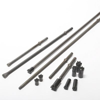 Drilling Rods and bits for breaking tools: R25 rods