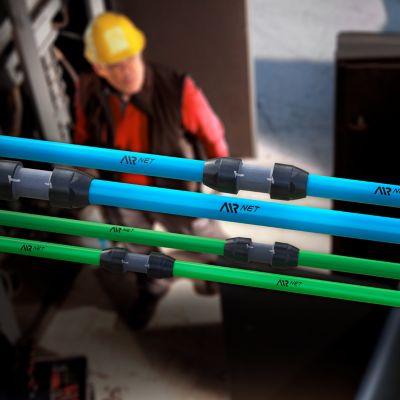 AIRnet compressed air piping real view