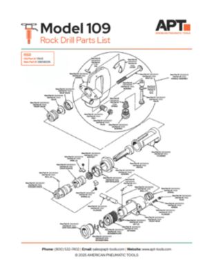 APT M109 Parts List
