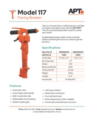 M117 APT Spec Sheet