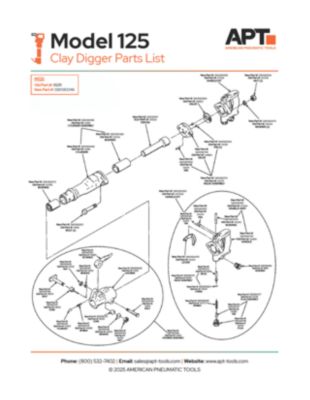 APT M125 Parts List