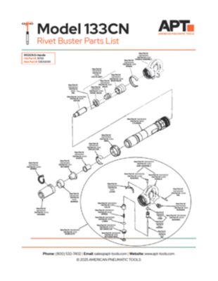 APT M133CN Parts List 