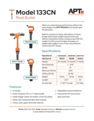 M133CN Spec Sheet