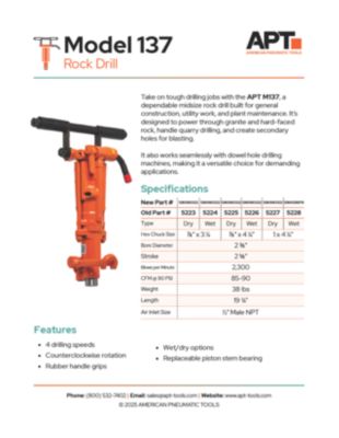 M137 APT Spec Sheet
