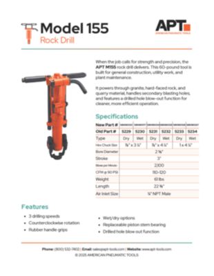 M155 APT Spec Sheet