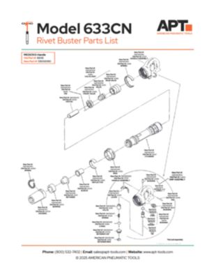APT M633CN Parts List