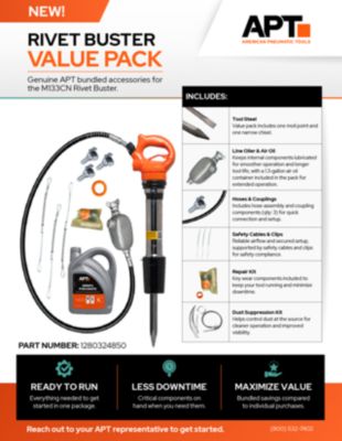 APT Value Pack M133CN Rivet Buster Flyer