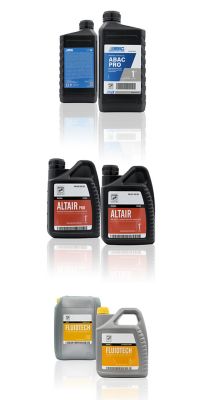 Air compressor oils and lubricants