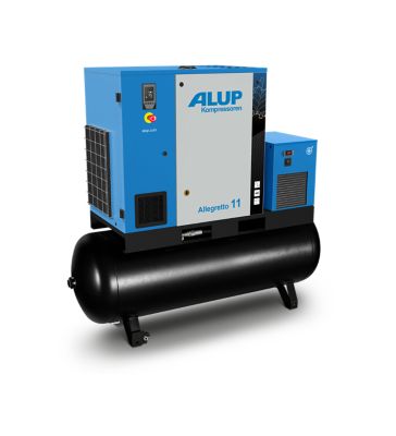 ALUP Allegretto 11 variable speed iPM screw compressor