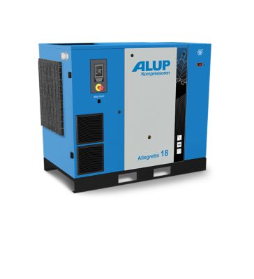 ALUP Allegretto 18 variable speed iPM screw compressor