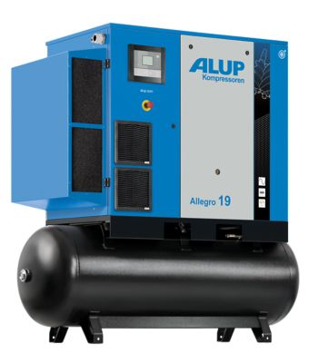 Allegro 19 direct tank mounted with Dryer