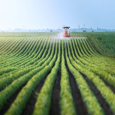 Application-agriculture-tractor-crop-field