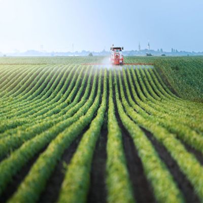 Application-agriculture-tractor-crop-field