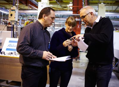 Assembly at Tierp Plant