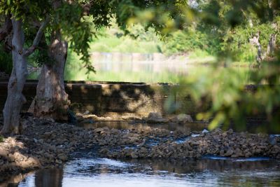 Beautiful water spring