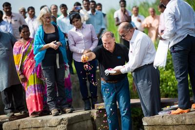 Field visit India - Celebrating Project Jaldoot