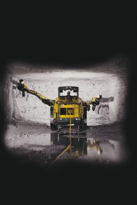 The Atlas Copco Boomer L2 face drilling rig is part of the orders.