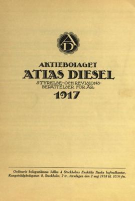 Atlas Diesel 1917