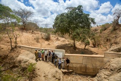 Sand dam project in Kitui, Kenya