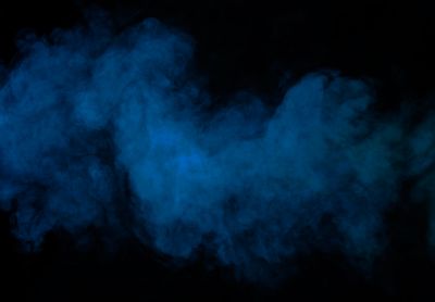 Dark blue and black smoke background