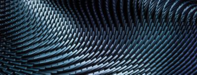 Banner with a modern industrial AI generated image