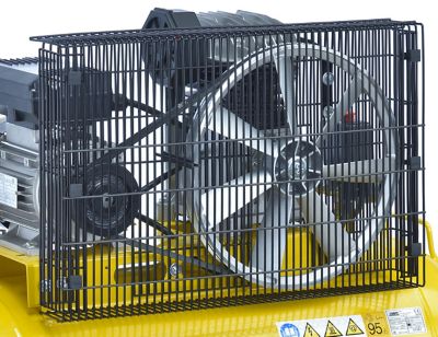 Belt air compressor for references