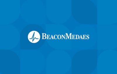 Business cards back in blue pattern