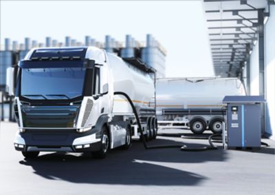 ZE 3 OEM_installation outdoor_truck unloading_landscape truck