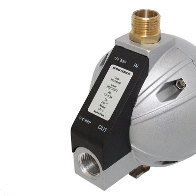 CDF mechanical float drain zoom view
