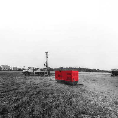 CPS 1100-330 portable air compressor application image