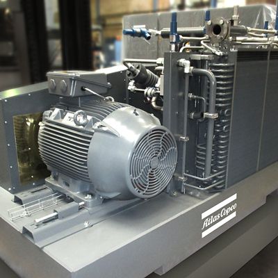 gas piston compressor for CNG