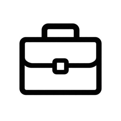 Bag shown for career icon