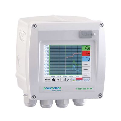 Checkbox S 1-5 stationary chart recorders front view