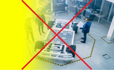 Incorrect image with color gradient.