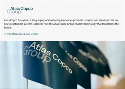 Extended content banner in a positive color theme