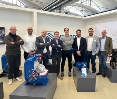 Les clients de Varisco visitent l’usine