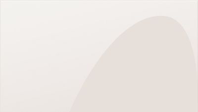 A cutout in the shape of an ellipse in beige