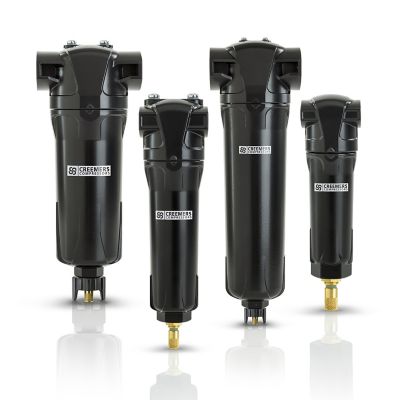 Cyclonic separators family Creemers-squared