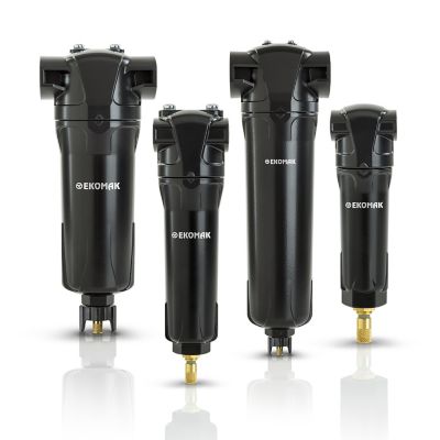 Cyclonic separators family Ekomak-squared