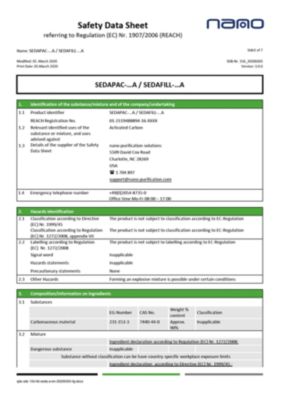 Sicherheitsdatenblatt (DE)