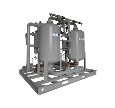 Image of an aircel AHLD twin tower desiccant air dryer