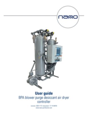 BPA blower purge controller user guide