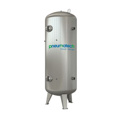 DBH compressed air receivers front view
