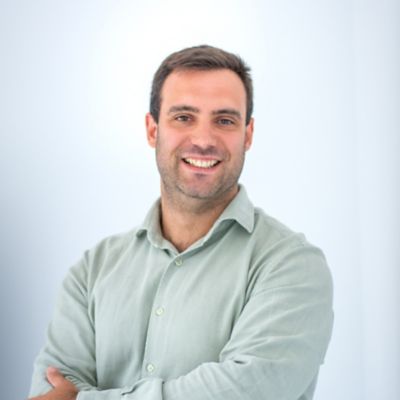 Primer plano de Roberto García